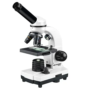 Микроскоп Bresser Junior Biolux SEL 40–1600x, белый, в кейсе, изображение 1