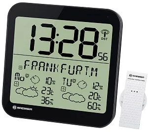 Часы настенные Bresser MyTime Meteotime LCD, изображение 1