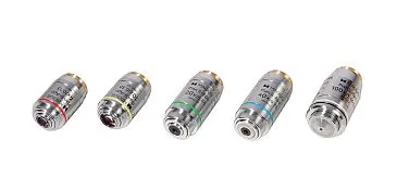 Набор объективов люминесцентных MAGUS FL S-APO60 PlanF S-Apo 4х/10х/20х/40х/100х ми ∞/0,17 H60 мм