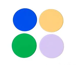 Набор светофильтров MAGUS LF4.2 (голубой, зеленый, желтый, матовый), изображение 1