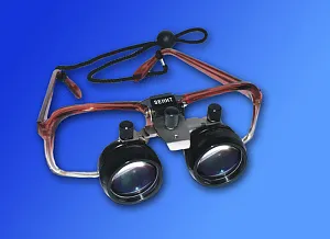 Лупа бинокулярная Zenit ЛБ-1М, телескопическая на очковой оправе, изображение 1