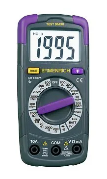 Цифровой мультиметр Ermenrich Test DM30