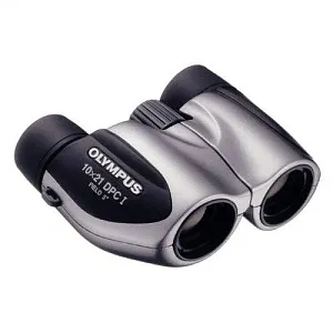 Бинокль Olympus 10х21 DPC I, серебристый, изображение 1