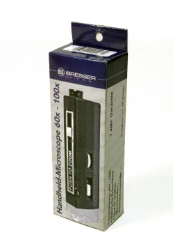 Микроскоп портативный Bresser 60x–100x с подсветкой, изображение 3