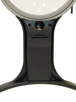 Лупа Bresser 1,5x/3x, 100 мм, на шнурке, с подсветкой, изображение 5