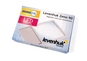 Линза Френеля Levenhuk Zeno 90, 2,5x, 48x45 мм, 1 LED, металл, изображение 2