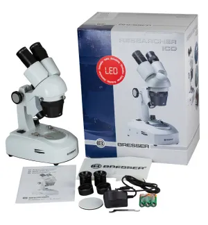 Микроскоп Bresser Researcher ICD LED 20x–80x, изображение 3