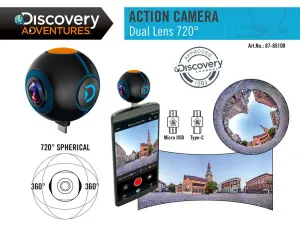 Экшн-камера Bresser Discovery Adventures HD (720°, Android), изображение 5