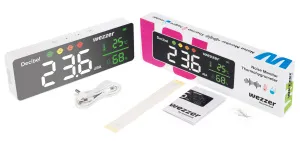 Шумомер-термогигрометр Levenhuk Wezzer Teo TH70, изображение 2