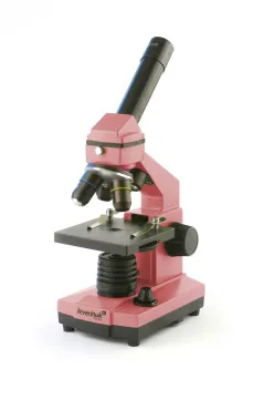 Биологический микроскоп Levenhuk Rainbow 2L Pink, изображение 2