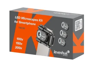 Набор микроскопов для телефона с подсветкой Levenhuk Kelvin TMC50, изображение 10