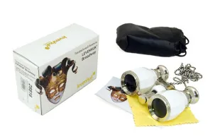 Бинокль Levenhuk Broadway 430A с цепочкой, белый, изображение 8