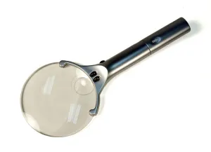 Лупа Bresser 2,5x/4x, 90 мм, LED, изображение 2