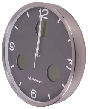 Часы настенные Bresser MyTime io NX Thermo/Hygro, 30 см, серые, изображение 6