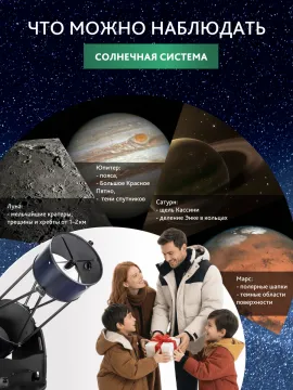 Телескоп Добсона Levenhuk New Skyline PRO 16" (400/1830) Retractable, изображение 19