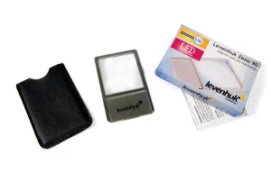 Линза Френеля Levenhuk Zeno 90, 2,5x, 48x45 мм, 1 LED, металл, изображение 5