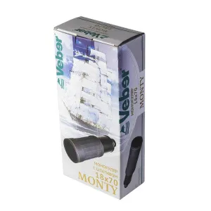 Монокуляр Veber Monty 18x70 BR, черный, изображение 6