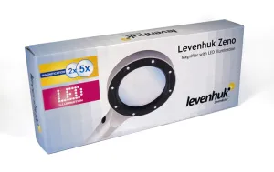 Лупа Levenhuk Zeno 400, 2/4x, 88/21 мм, 2 LED, металл, изображение 2