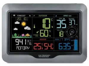 Метеостанция La Crosse WS6867 с цветным экраном, изображение 2