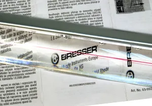 Лупа-линейка Bresser 2x, 20x300 мм, LED, изображение 2