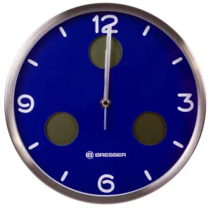 Часы настенные Bresser MyTime io NX Thermo/Hygro, 30 см, синие, изображение 8