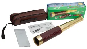 Зрительная труба Bresser «Капитанская» 12x30, изображение 7