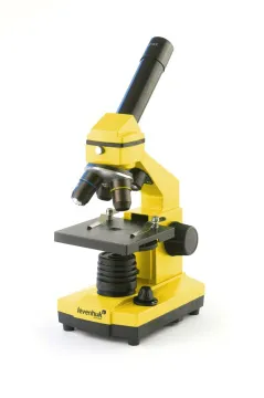 Биологический микроскоп Levenhuk Rainbow 2L Yellow, изображение 2