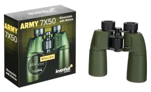 Бинокль Levenhuk Army 7x50 с сеткой, изображение 6