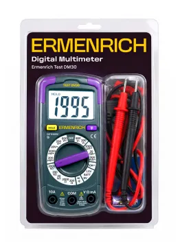 Цифровой мультиметр Ermenrich Test DM30, изображение 2