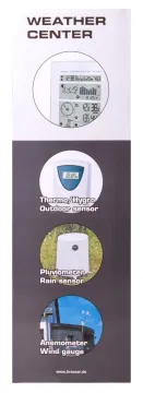 Метеостанция с радиоуправлением Bresser, белая, изображение 17