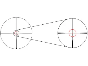Прицел оптический GAUT Nephrite 1–4x24, сетка 60, изображение 8