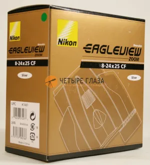 Бинокль Nikon  8-24x25CF Eagleview silver, изображение 2