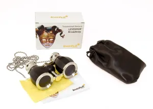 Бинокль Levenhuk Broadway 430A с цепочкой, черный, изображение 8