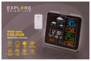 Метеостанция Explore Scientific с цветным экраном, изображение 13