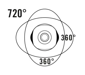 Экшн-камера Bresser Discovery Adventures HD (720°, Android), изображение 3