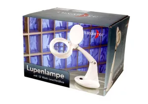 Лупа настольная Bresser 2x/4x, 85 мм, LED, изображение 2