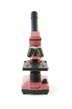 Биологический микроскоп Levenhuk Rainbow 2L Pink, изображение 3